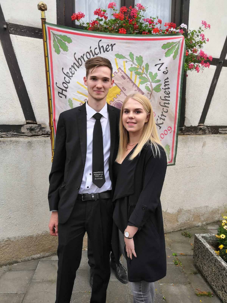 Hahnekönigspaar 2019 Christopher Pick & Eileen Esch